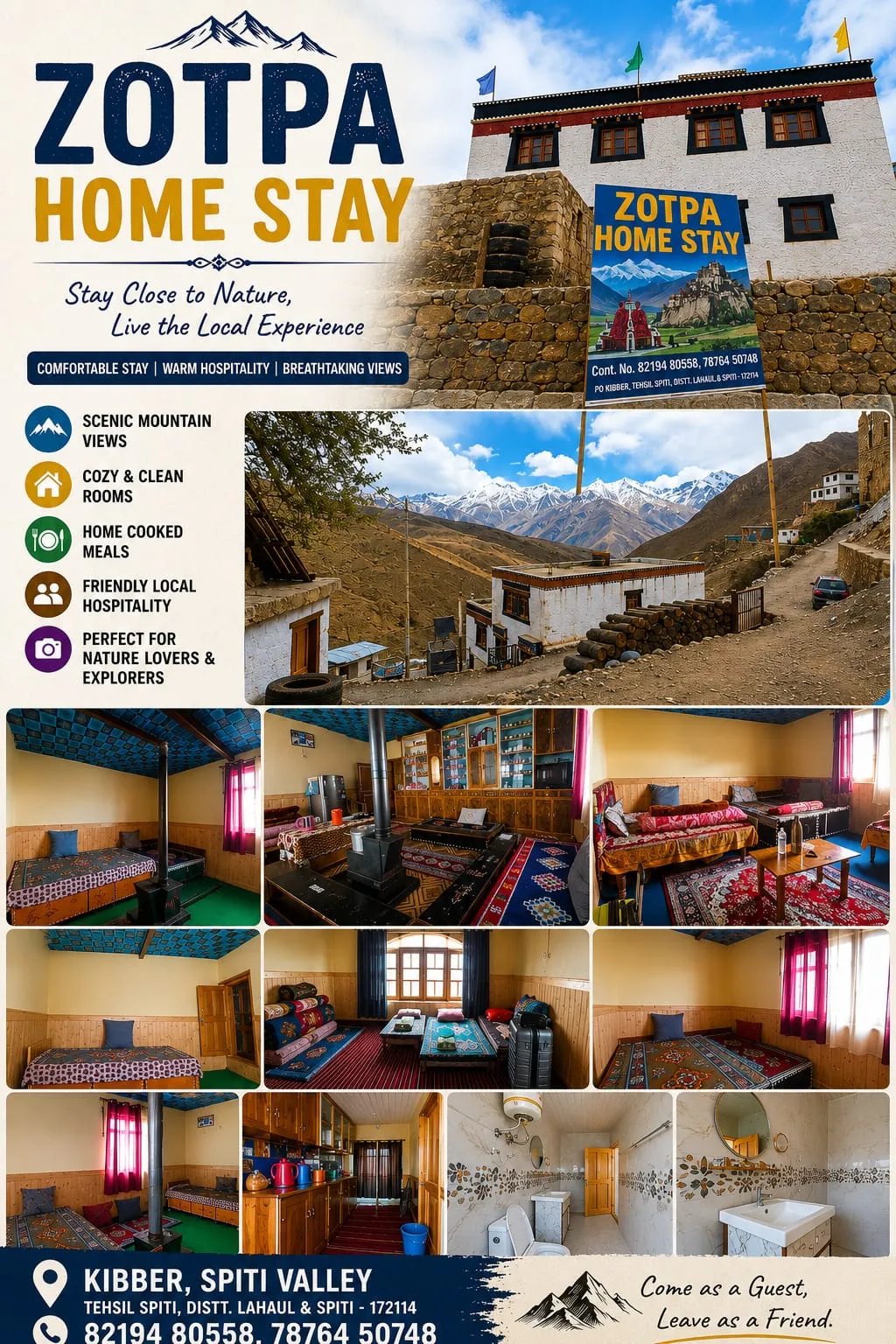 Zotpa Homestay Kibber thumbnail 6